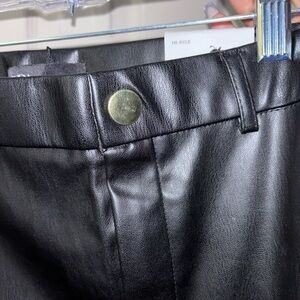 Zara Black Leather Women’s Dress Pants